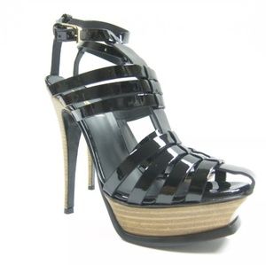 YSL Vitello Vernice Soft heels size 36.5